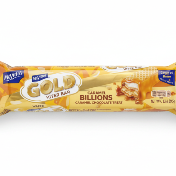 Gold Billions Wafer 39.5g Bar Pack of 24 McVitie's UK