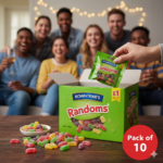 Rowntree's Randoms Sweets 120g x 10 Case – Sharing Bags - Image 3