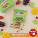 Rowntree's Randoms Sweets 120g x 10 Case – Sharing Bags - Image 2