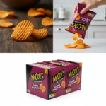 McCoy's Sizzling King Prawn Crisps 65g Pack of 20 UK