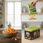 Nik Naks Scampi ’N’ Lemon Crisps 20 × 75g PMP Pack UK